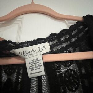 Black Rachel Zoe cover up!